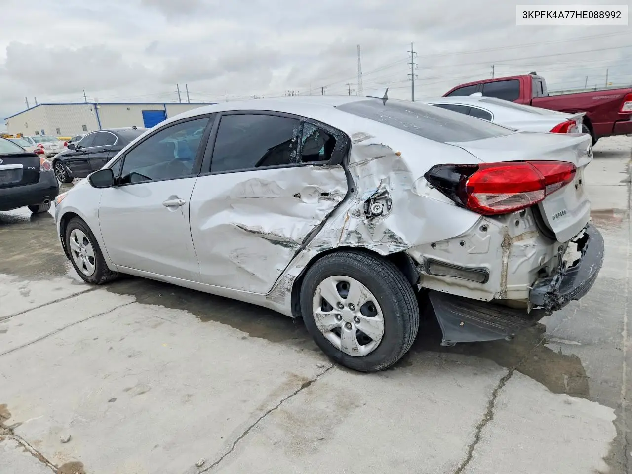 2017 Kia Forte Lx VIN: 3KPFK4A77HE088992 Lot: 60933196