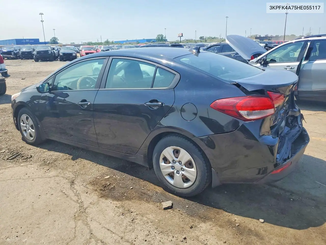 2017 Kia Forte Lx VIN: 3KPFK4A75HE055117 Lot: 60960816