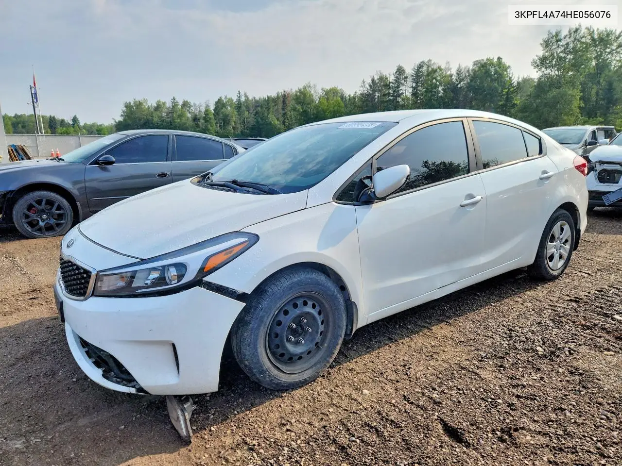 2017 Kia Forte Lx VIN: 3KPFL4A74HE056076 Lot: 60999776