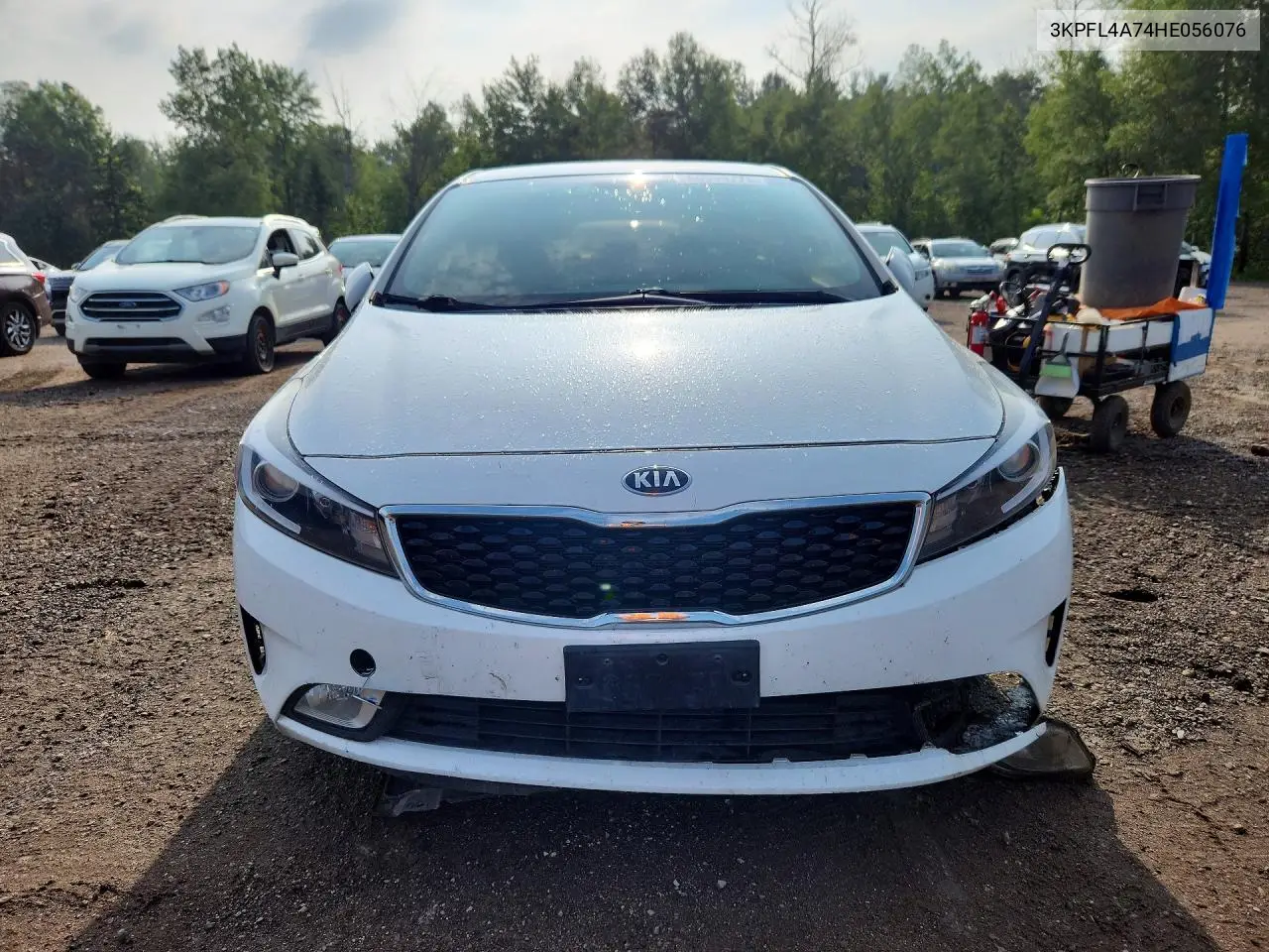 2017 Kia Forte Lx VIN: 3KPFL4A74HE056076 Lot: 60999776