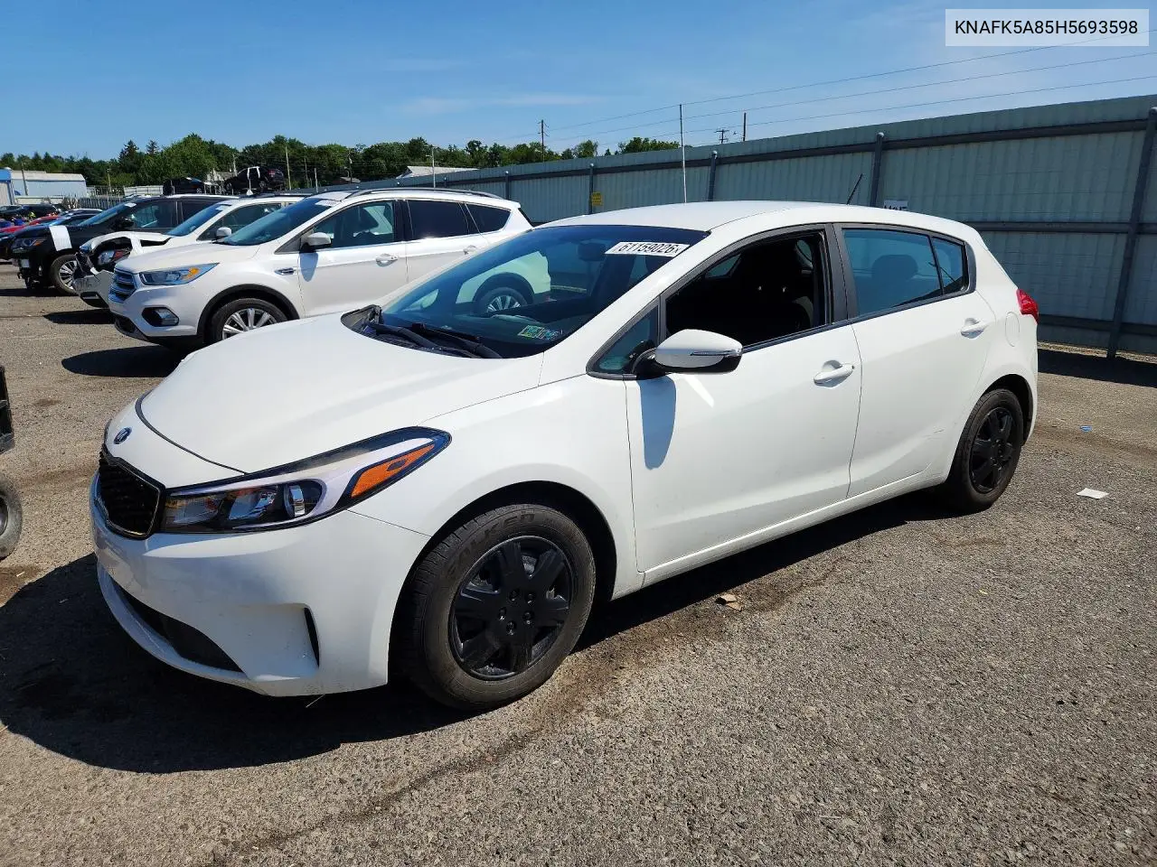 2017 Kia Forte Lx VIN: KNAFK5A85H5693598 Lot: 61159026