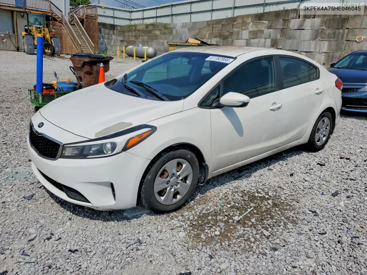 2017 Kia Forte Lx VIN: 3KPFK4A75HE046045 Lot: 61182866