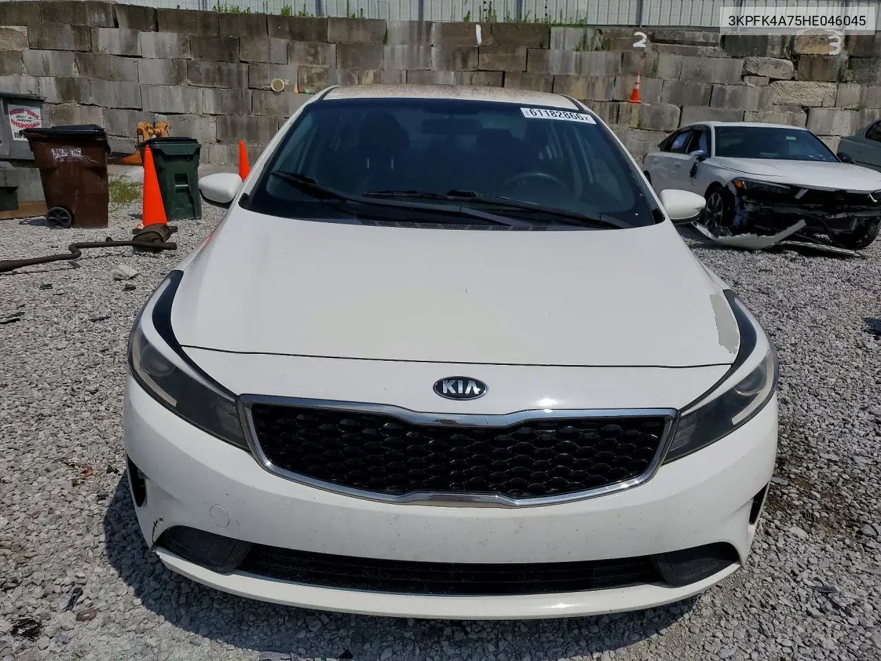 2017 Kia Forte Lx VIN: 3KPFK4A75HE046045 Lot: 61182866