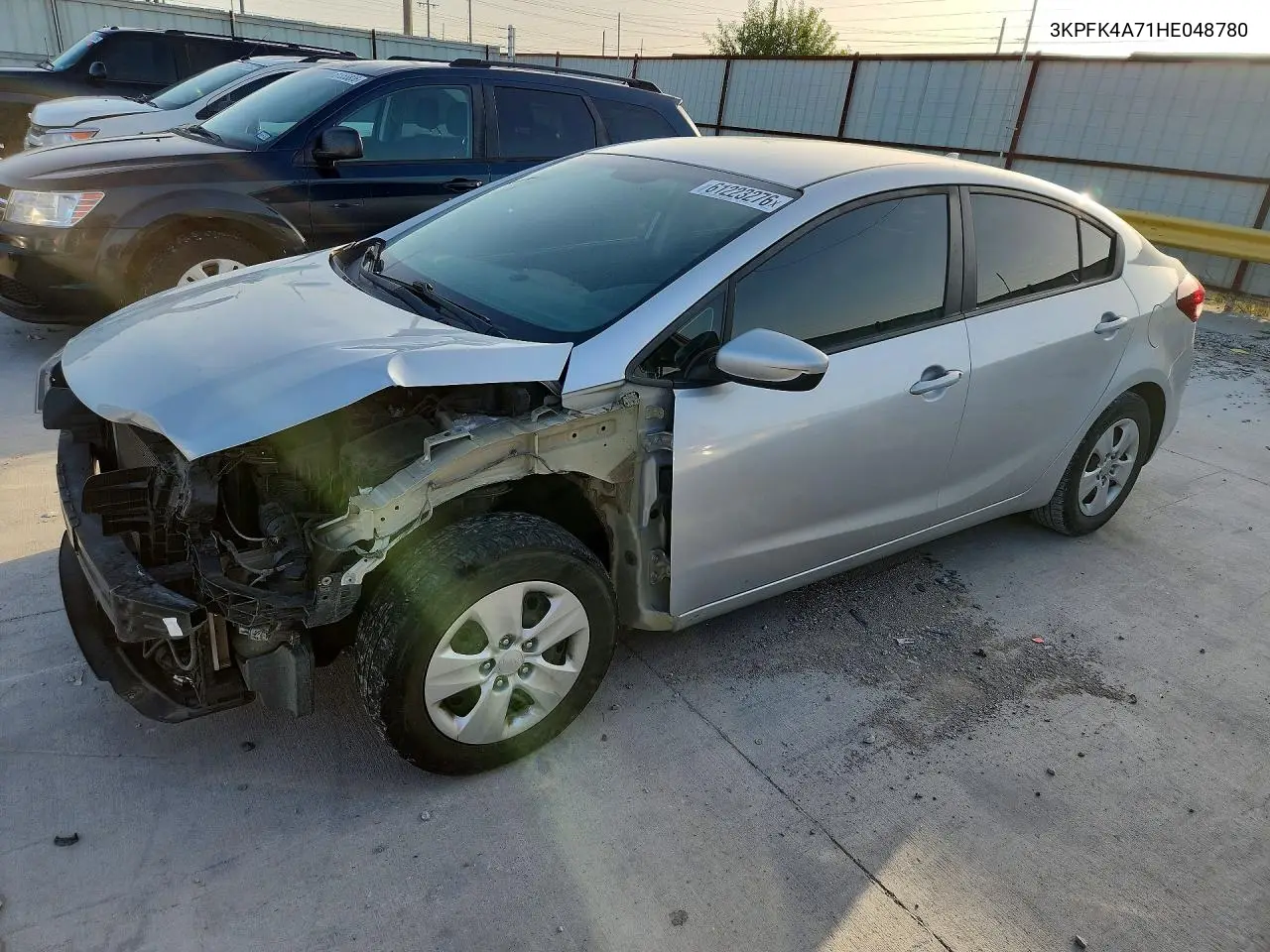 2017 Kia Forte Lx VIN: 3KPFK4A71HE048780 Lot: 61223276