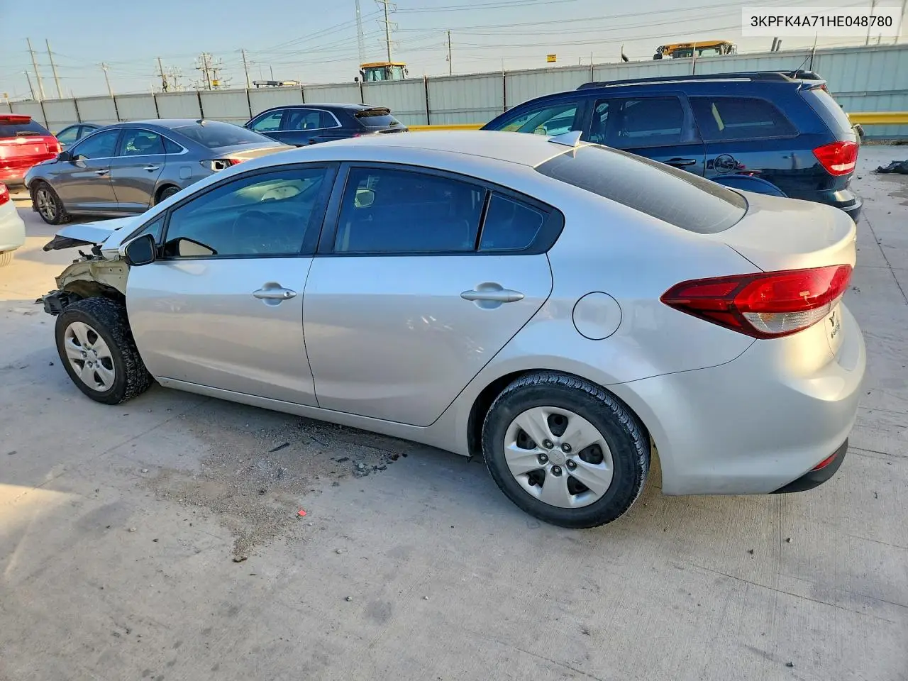 2017 Kia Forte Lx VIN: 3KPFK4A71HE048780 Lot: 61223276