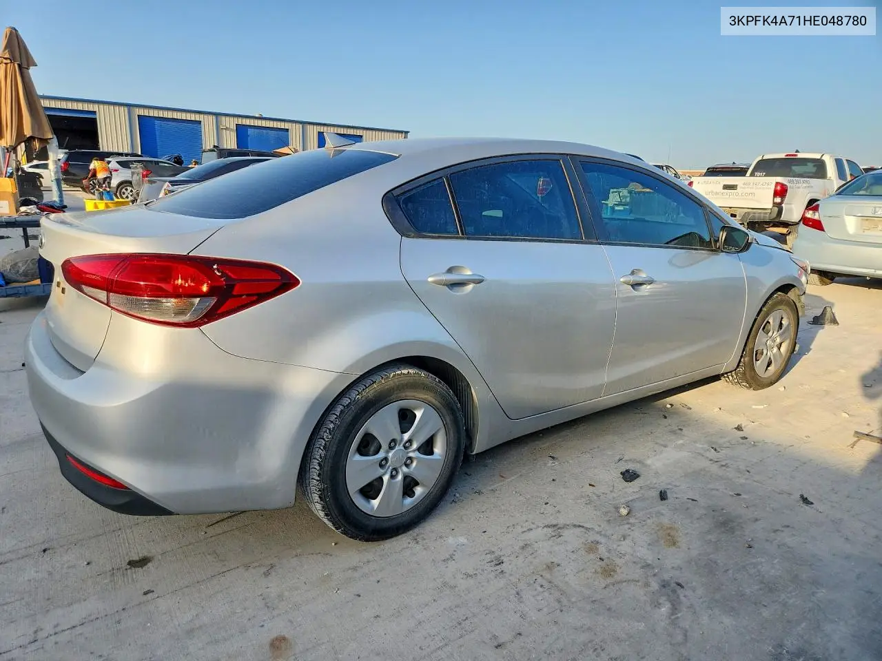 2017 Kia Forte Lx VIN: 3KPFK4A71HE048780 Lot: 61223276