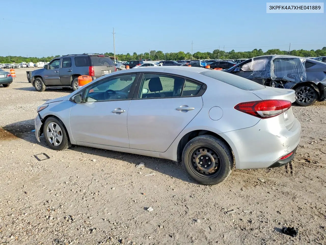 2017 Kia Forte Lx VIN: 3KPFK4A7XHE041889 Lot: 61510086