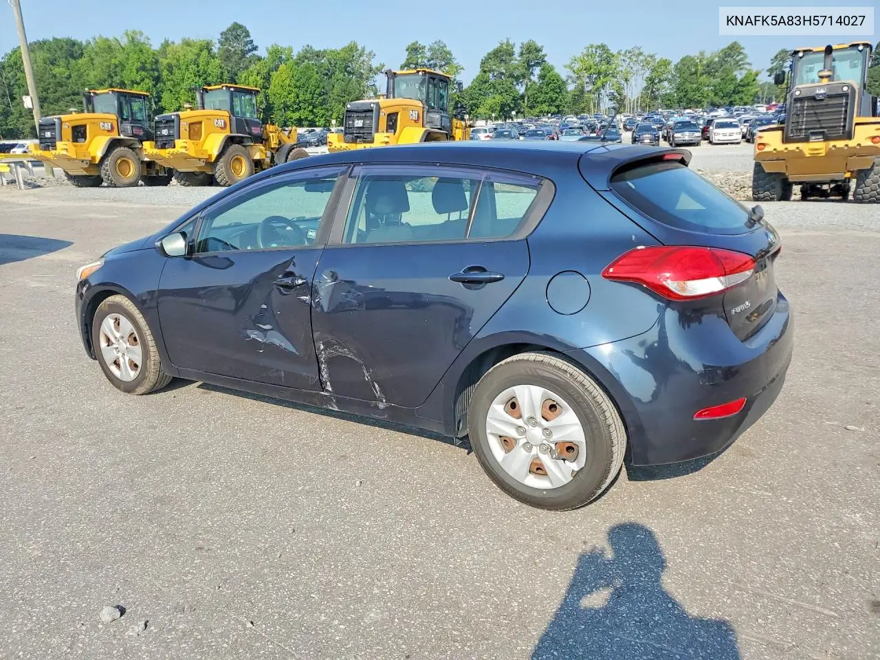 2017 Kia Forte Lx VIN: KNAFK5A83H5714027 Lot: 61527406