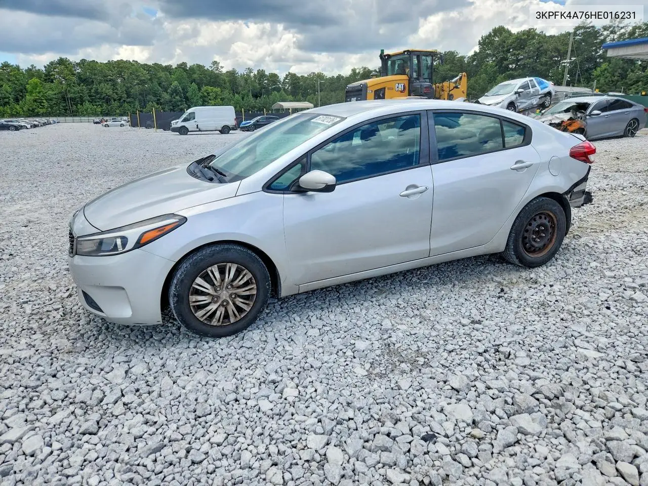 2017 Kia Forte Lx VIN: 3KPFK4A76HE016231 Lot: 61702136