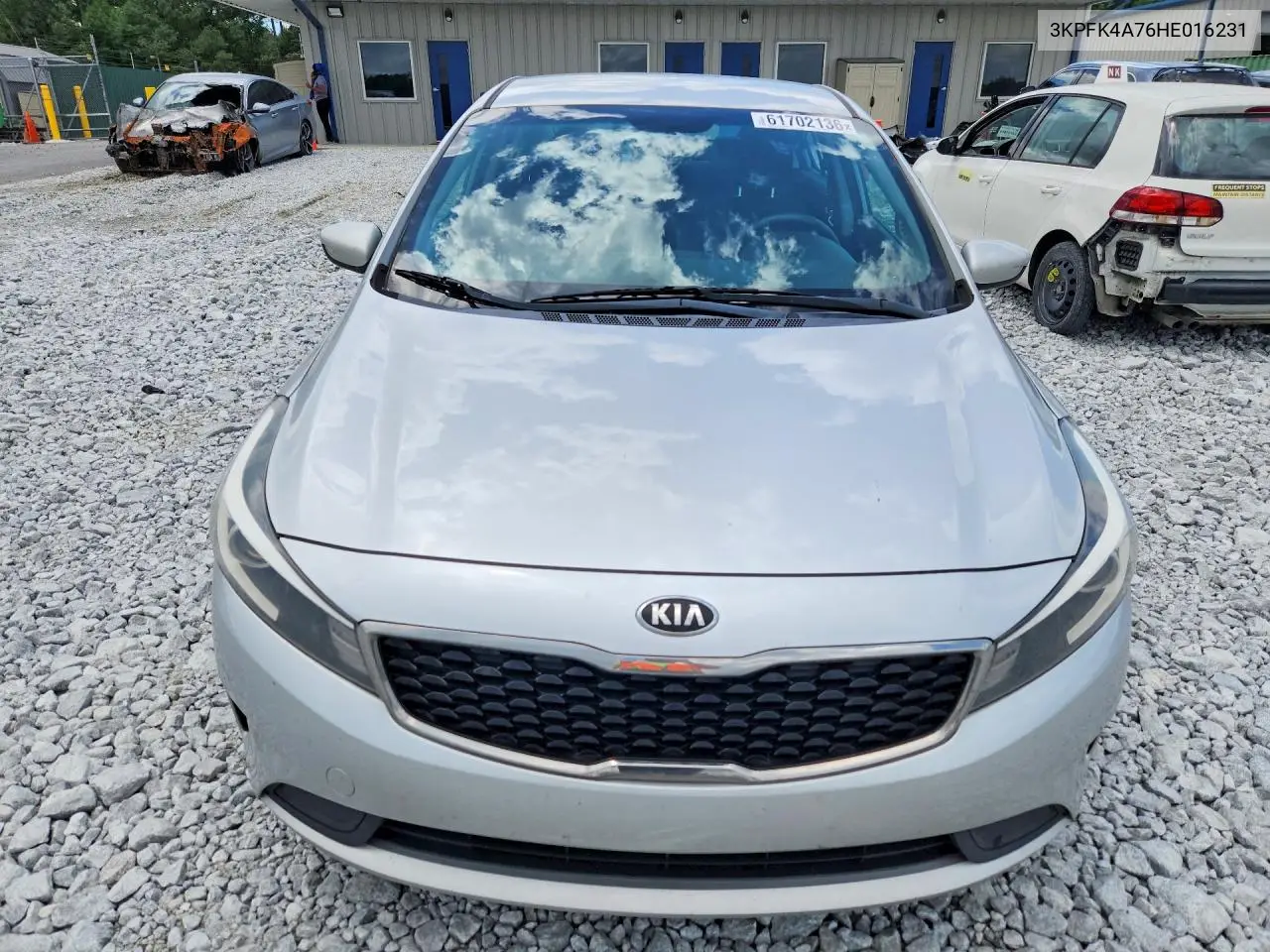 2017 Kia Forte Lx VIN: 3KPFK4A76HE016231 Lot: 61702136