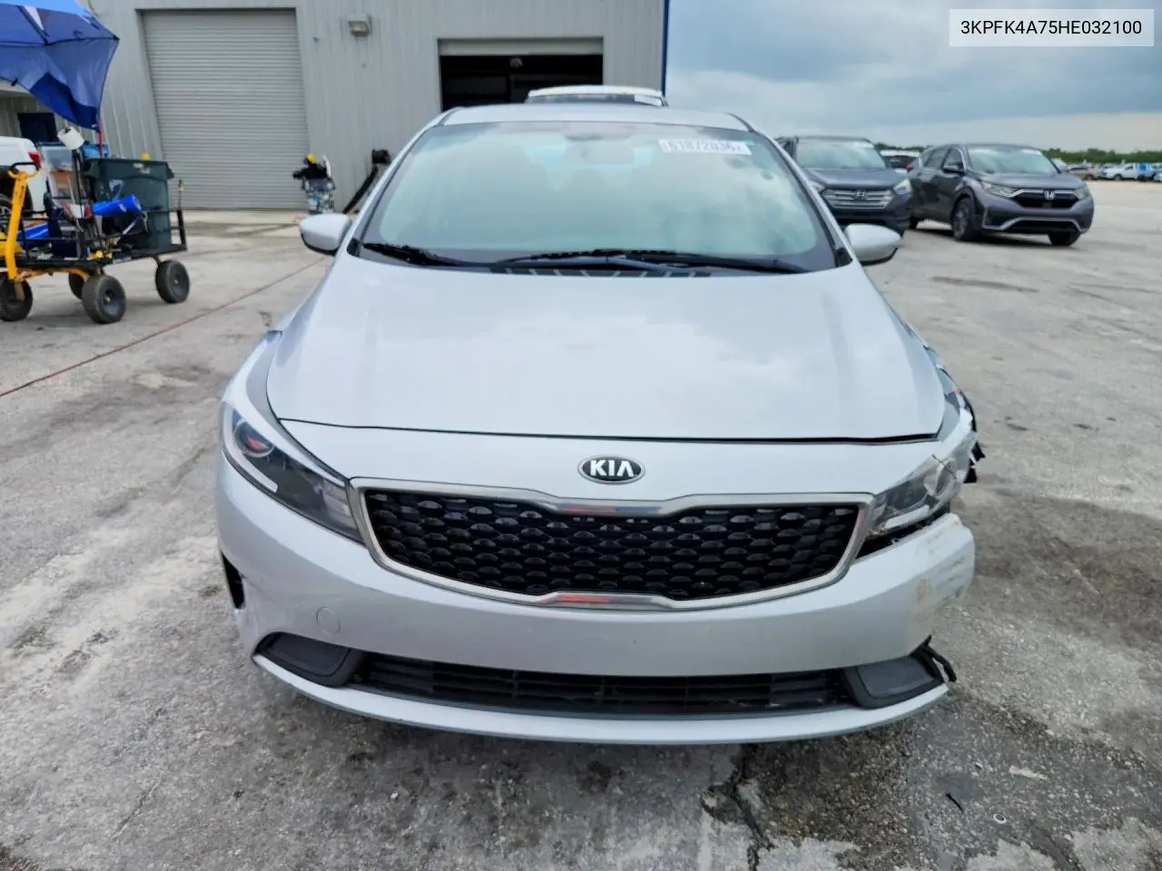 2017 Kia Forte Lx VIN: 3KPFK4A75HE032100 Lot: 61872036