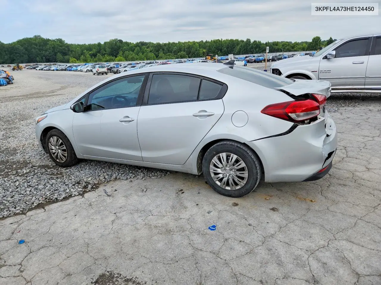 2017 Kia Forte Lx VIN: 3KPFL4A73HE124450 Lot: 62186626