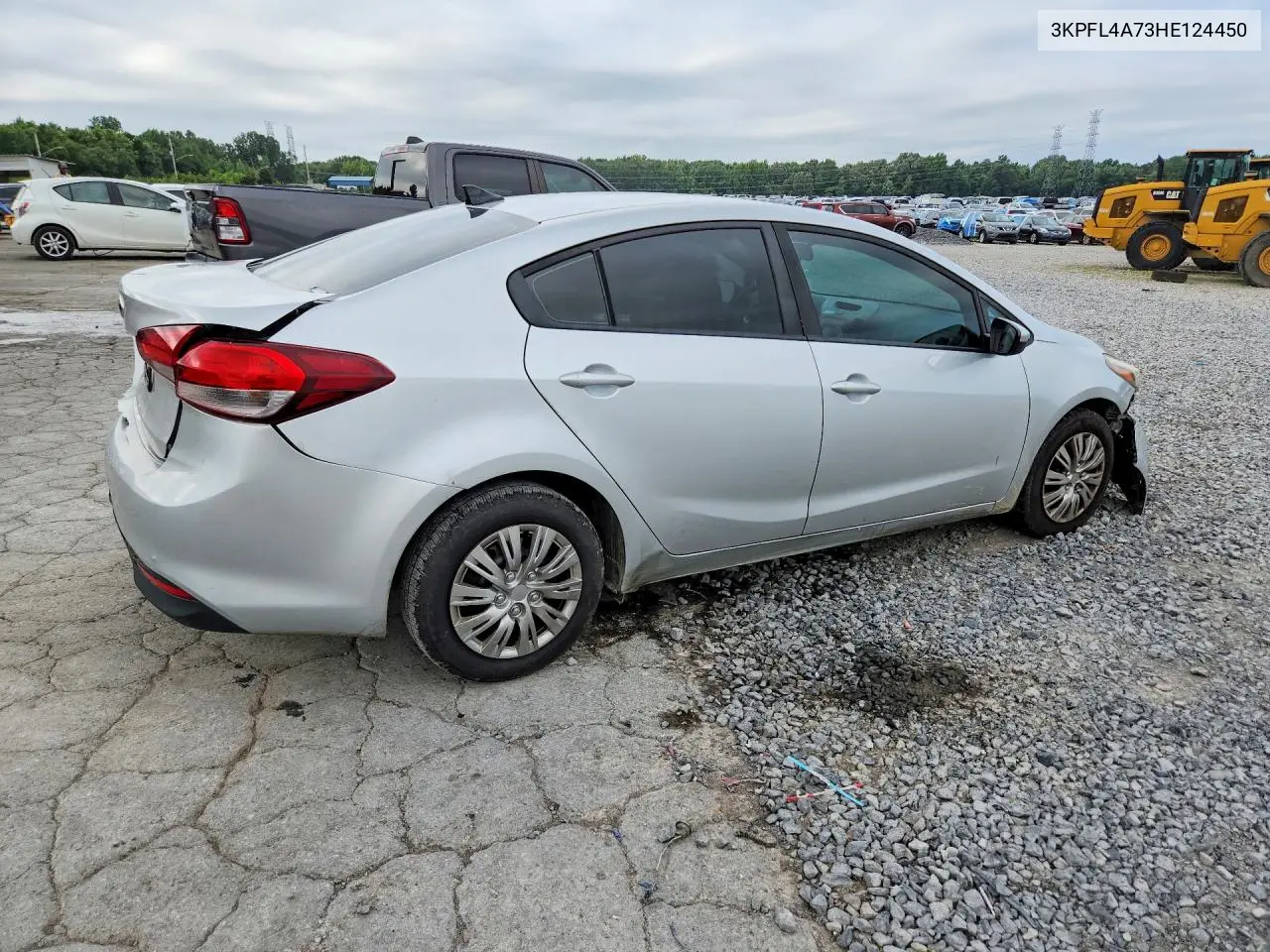 2017 Kia Forte Lx VIN: 3KPFL4A73HE124450 Lot: 62186626
