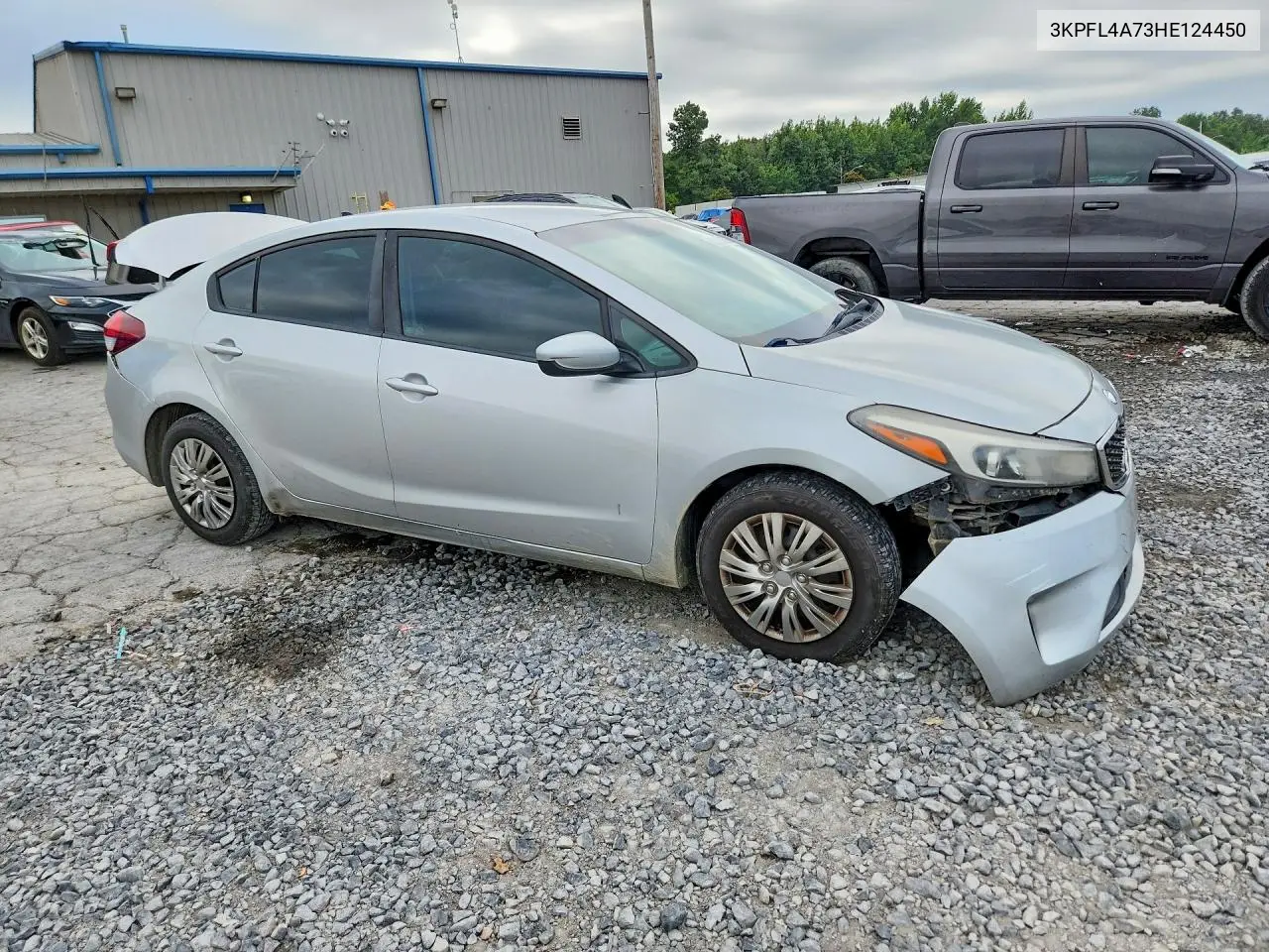 2017 Kia Forte Lx VIN: 3KPFL4A73HE124450 Lot: 62186626