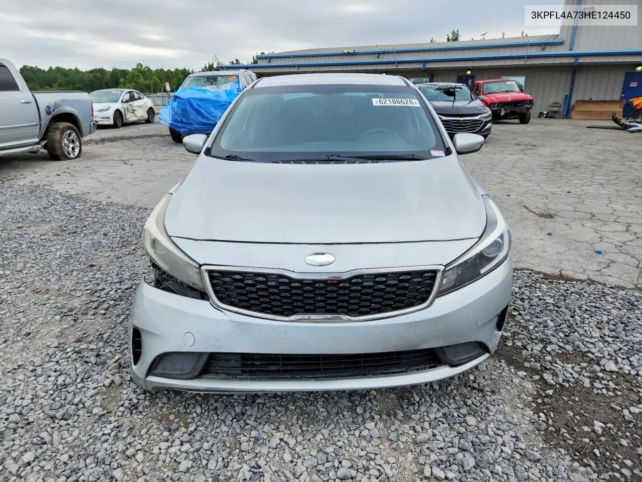 2017 Kia Forte Lx VIN: 3KPFL4A73HE124450 Lot: 62186626