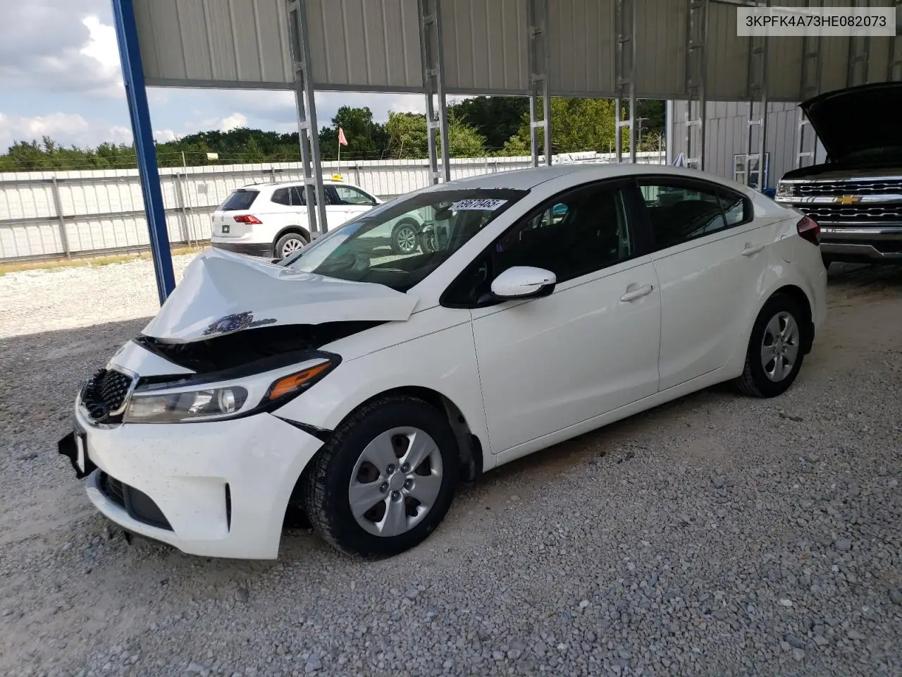 3KPFK4A73HE082073 2017 Kia Forte Lx