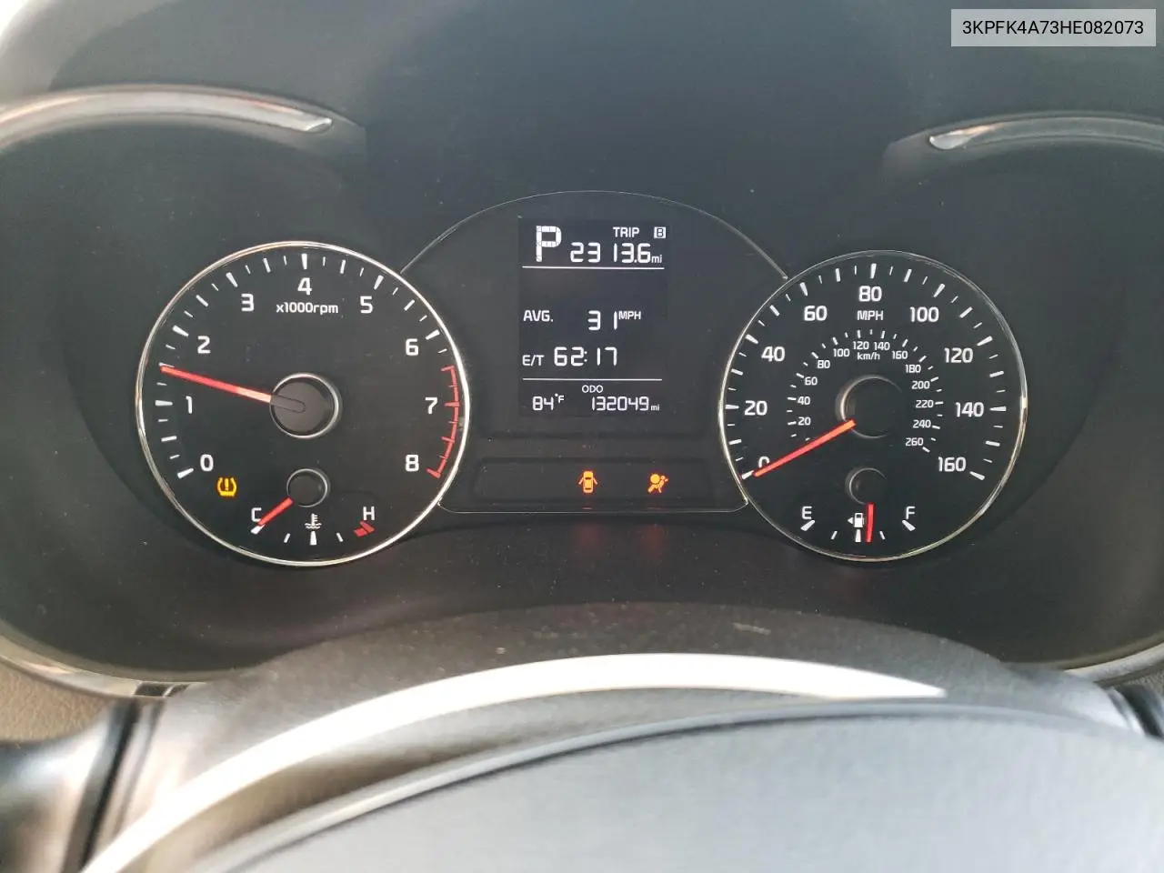 3KPFK4A73HE082073 2017 Kia Forte Lx