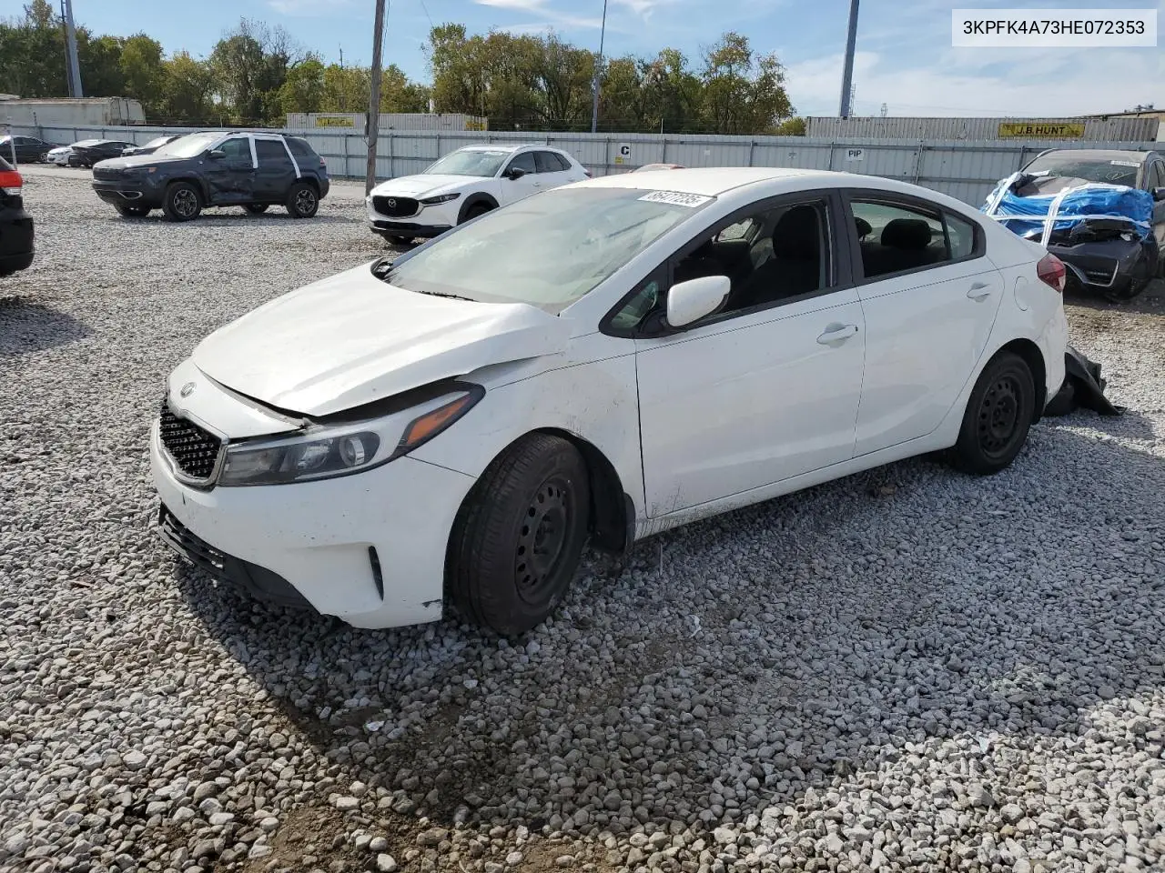 3KPFK4A73HE072353 2017 Kia Forte Lx