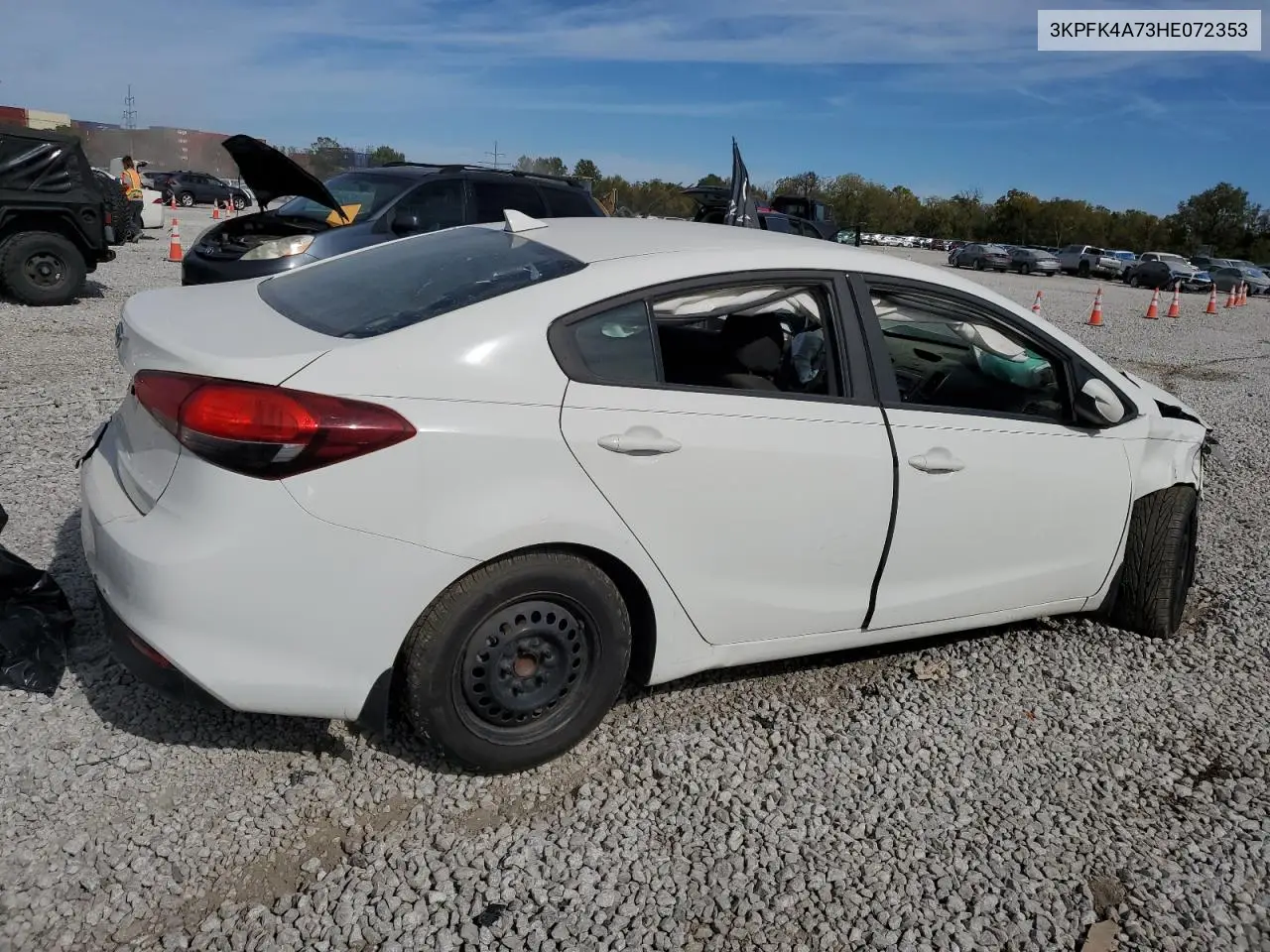 3KPFK4A73HE072353 2017 Kia Forte Lx