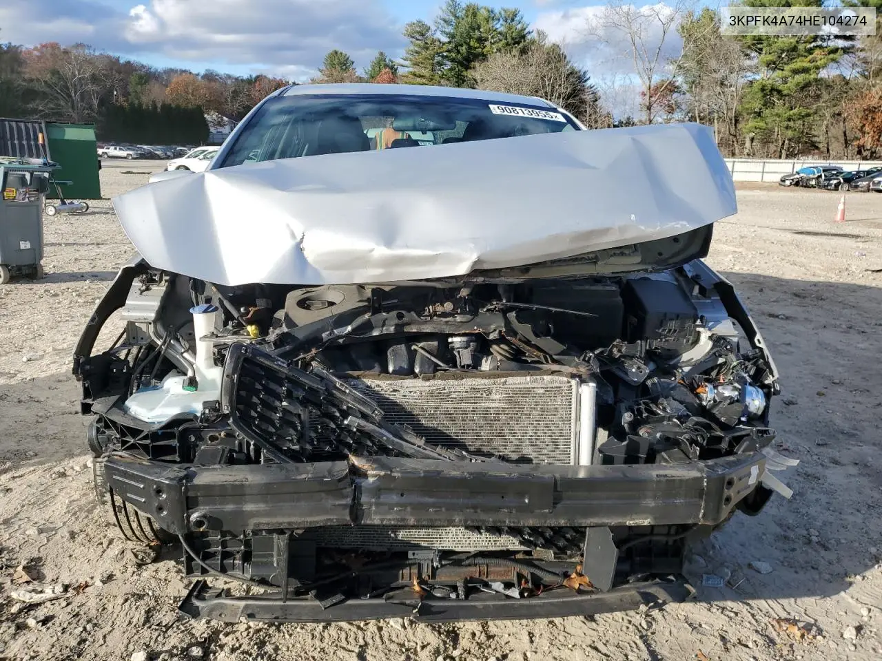 3KPFK4A74HE104274 2017 Kia Forte Lx