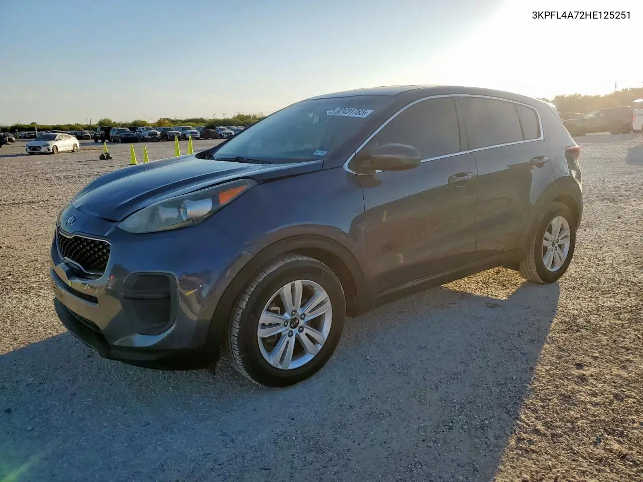 3KPFL4A72HE125251 2017 Kia Sportage