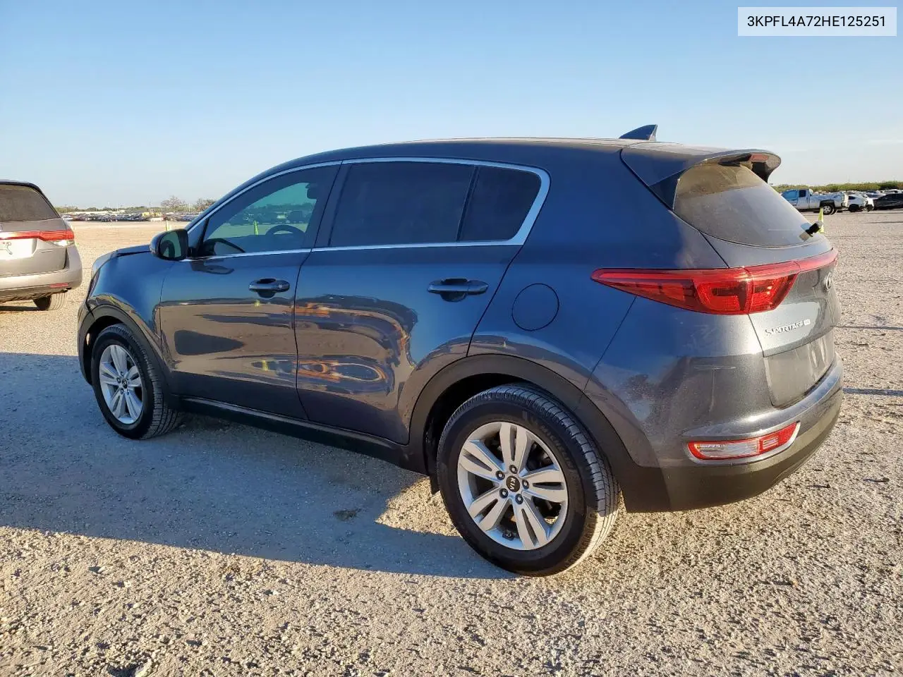 3KPFL4A72HE125251 2017 Kia Sportage