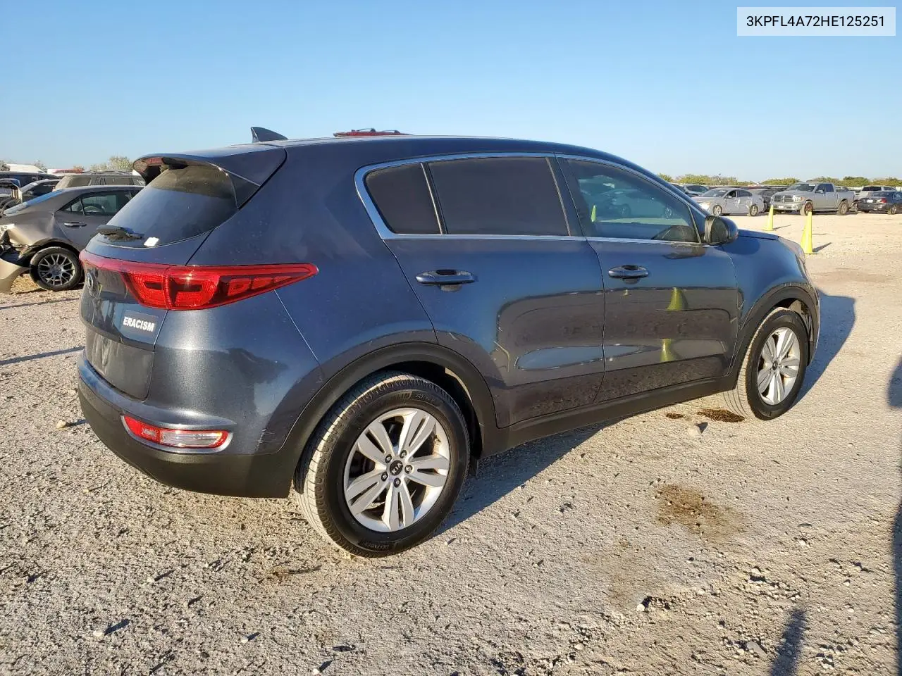 3KPFL4A72HE125251 2017 Kia Sportage