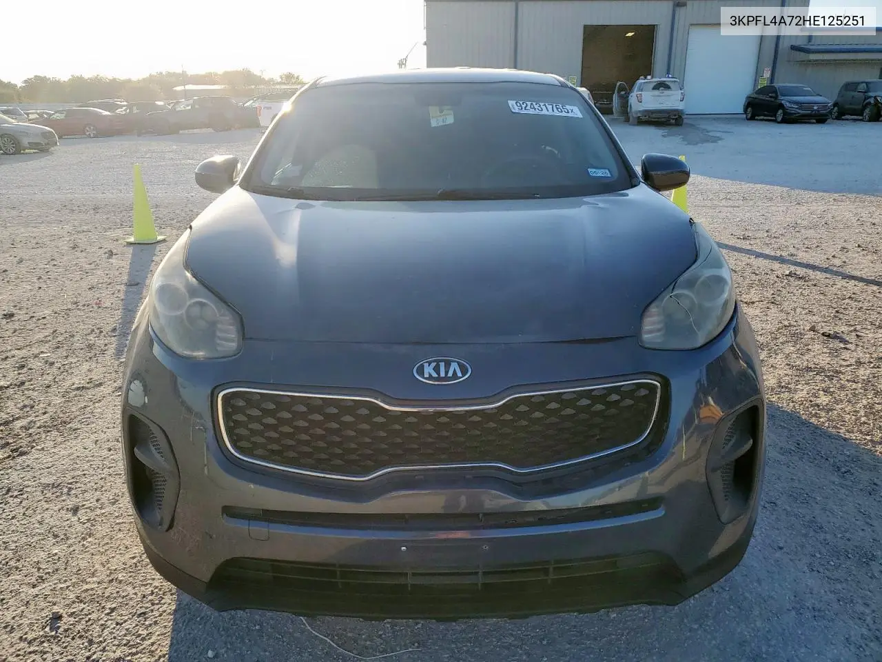 3KPFL4A72HE125251 2017 Kia Sportage