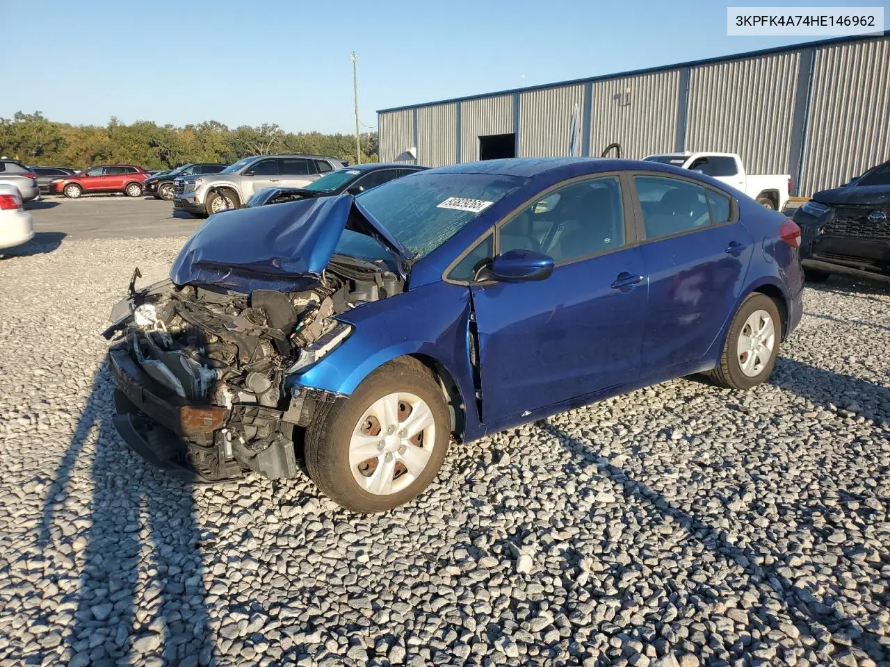 3KPFK4A74HE146962 2017 Kia Forte Lx