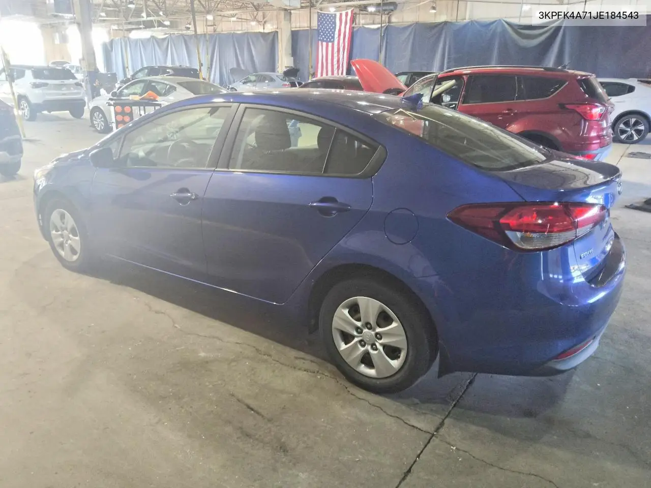 2018 Kia Forte Lx VIN: 3KPFK4A71JE184543 Lot: 57407356