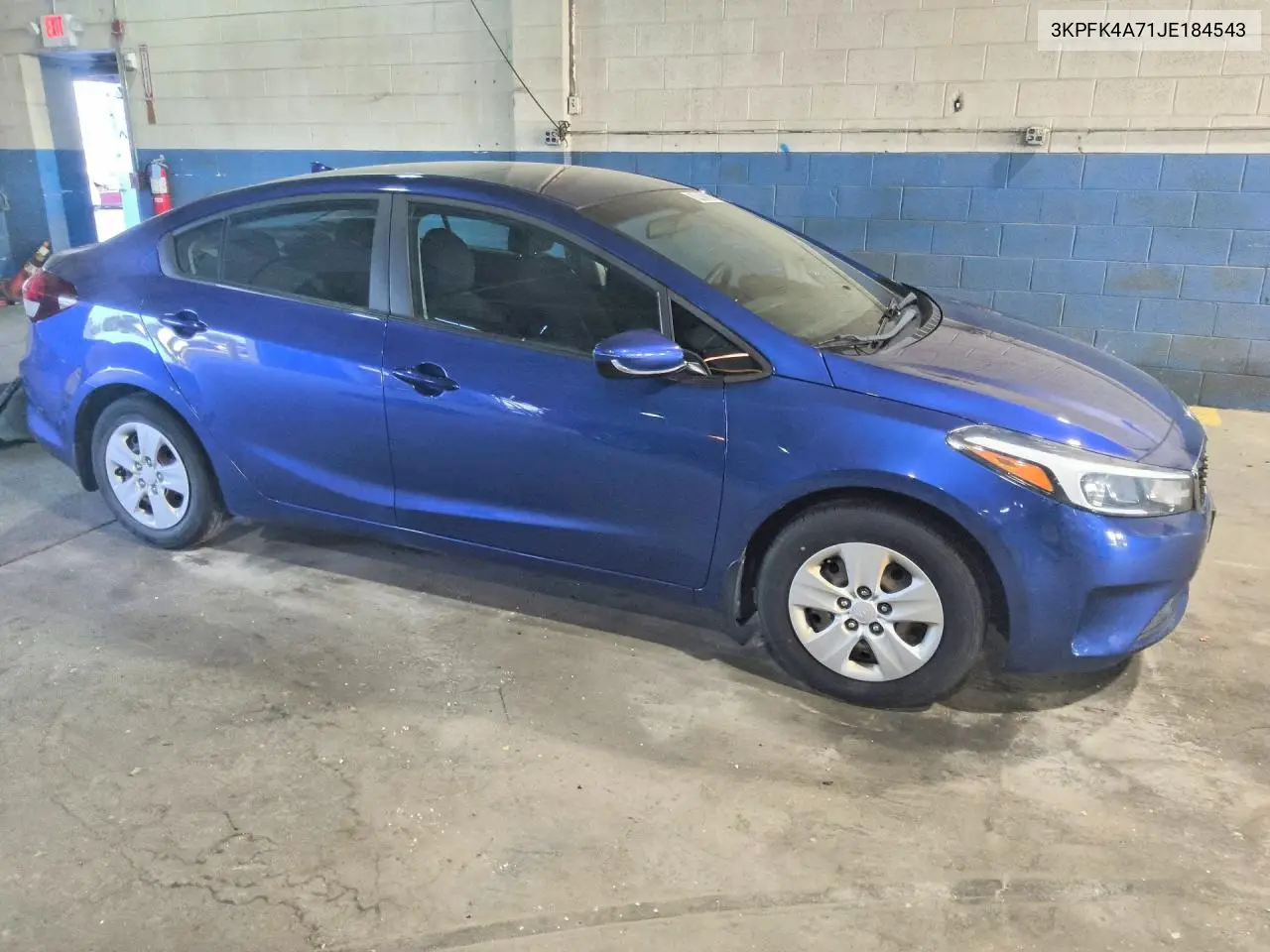 2018 Kia Forte Lx VIN: 3KPFK4A71JE184543 Lot: 57407356