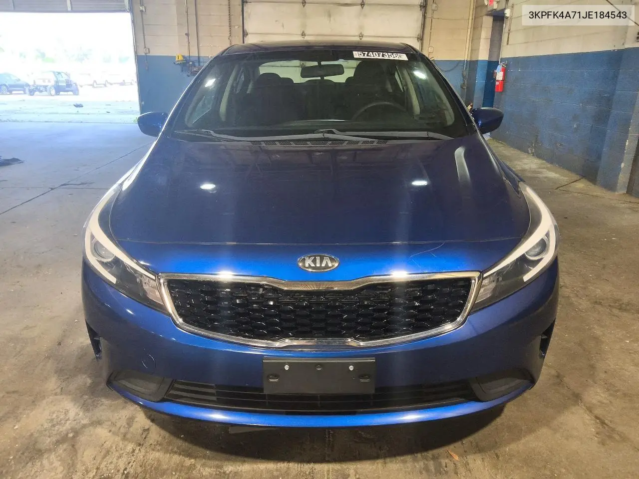 2018 Kia Forte Lx VIN: 3KPFK4A71JE184543 Lot: 57407356