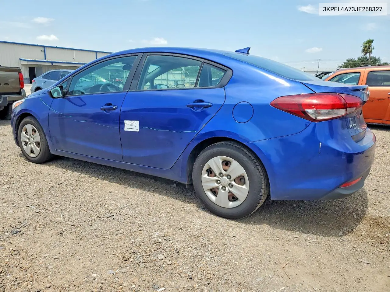 2018 Kia Forte Lx VIN: 3KPFL4A73JE268327 Lot: 58080376