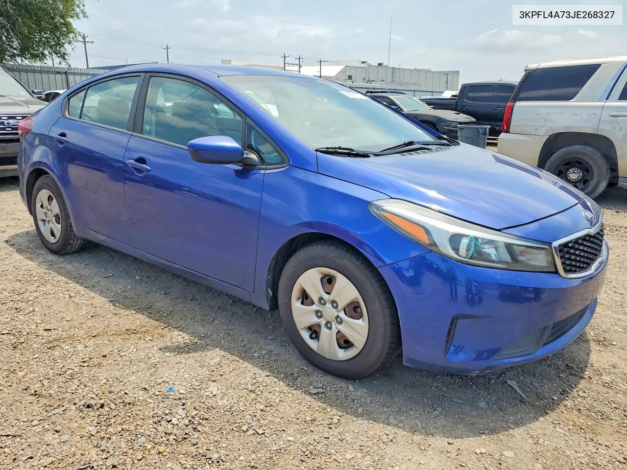 2018 Kia Forte Lx VIN: 3KPFL4A73JE268327 Lot: 58080376