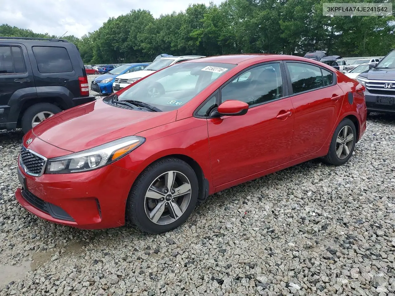 2018 Kia Forte S VIN: 3KPFL4A74JE241542 Lot: 61502716