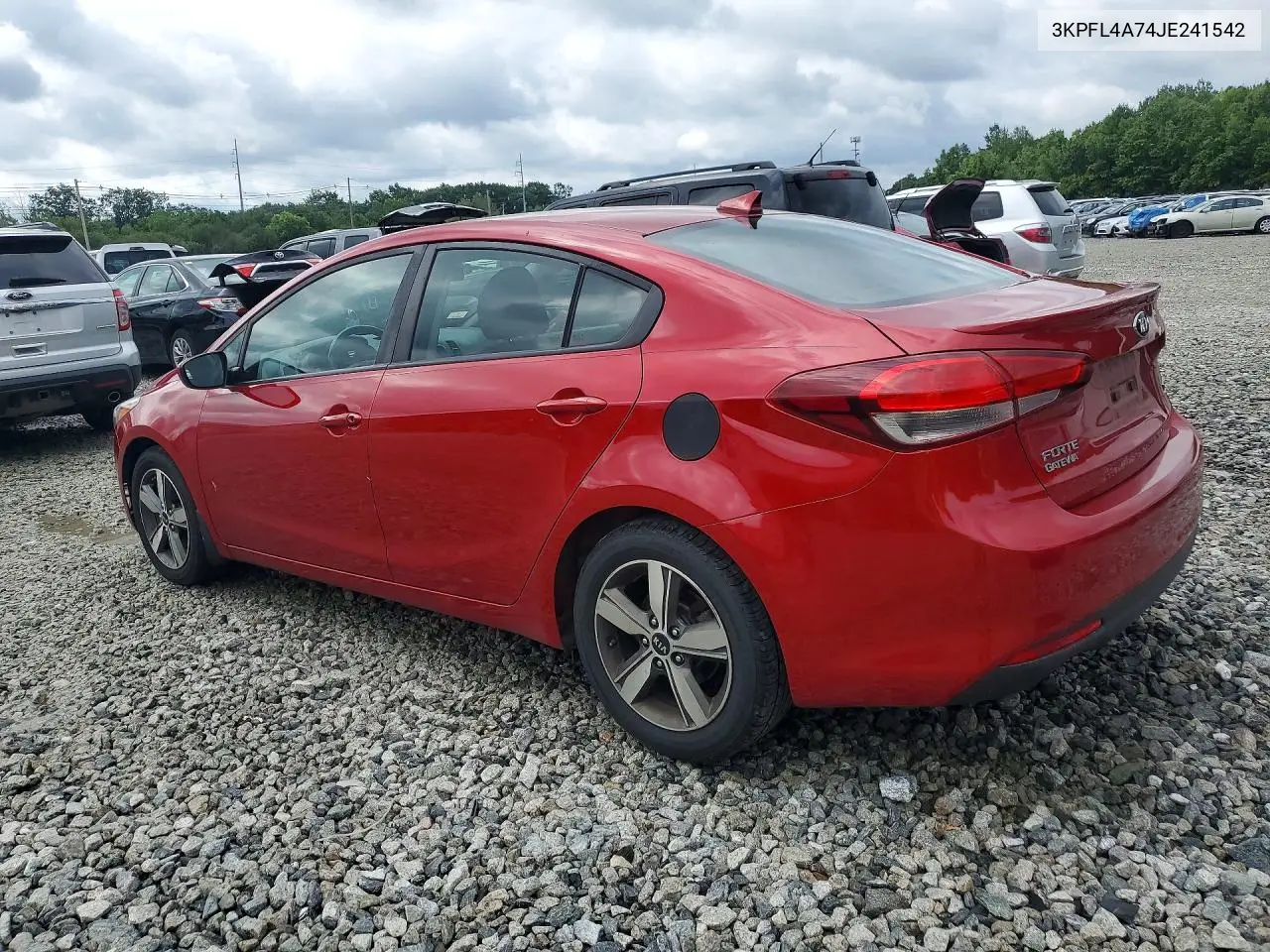 2018 Kia Forte S VIN: 3KPFL4A74JE241542 Lot: 61502716