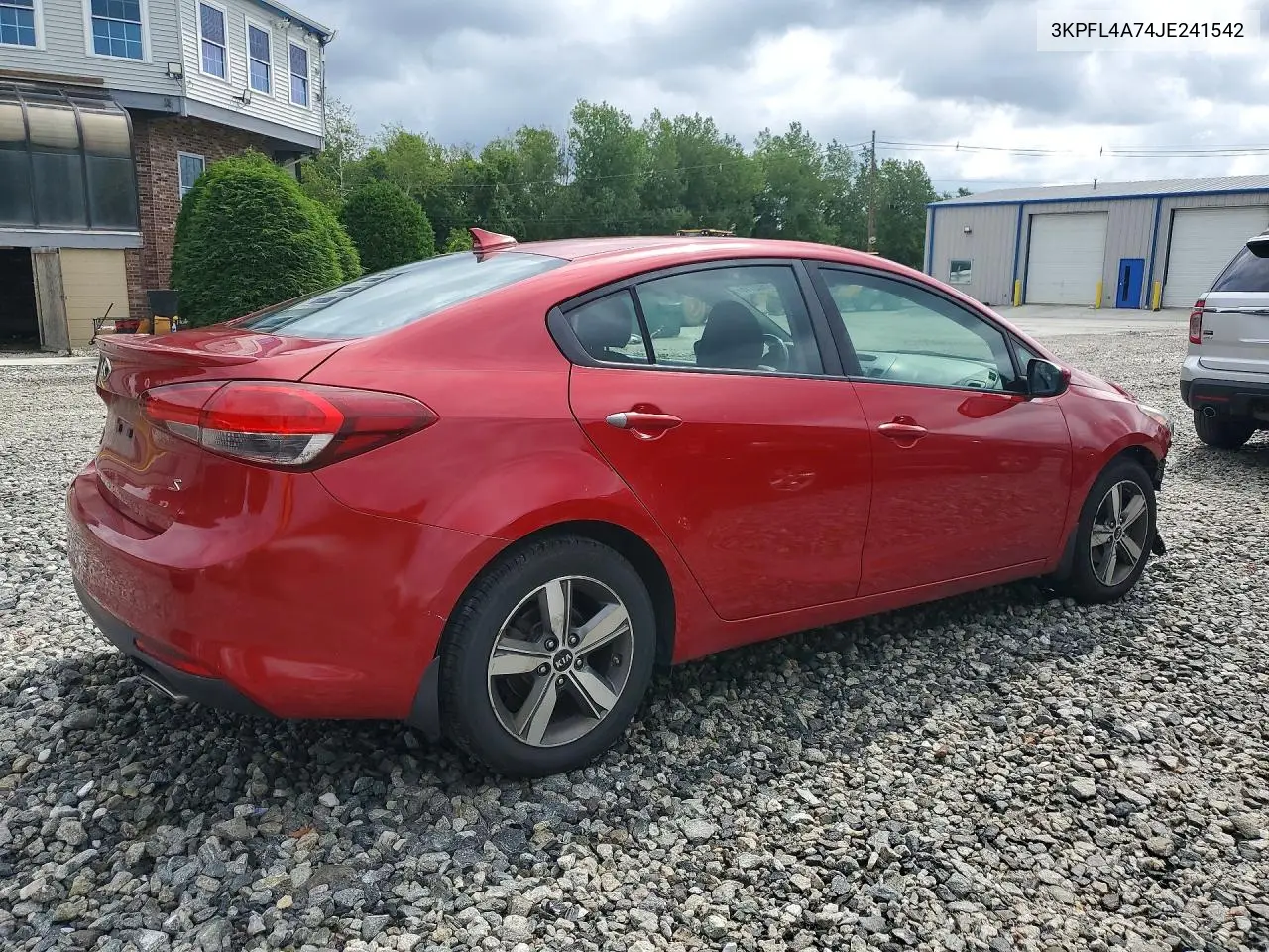 2018 Kia Forte S VIN: 3KPFL4A74JE241542 Lot: 61502716