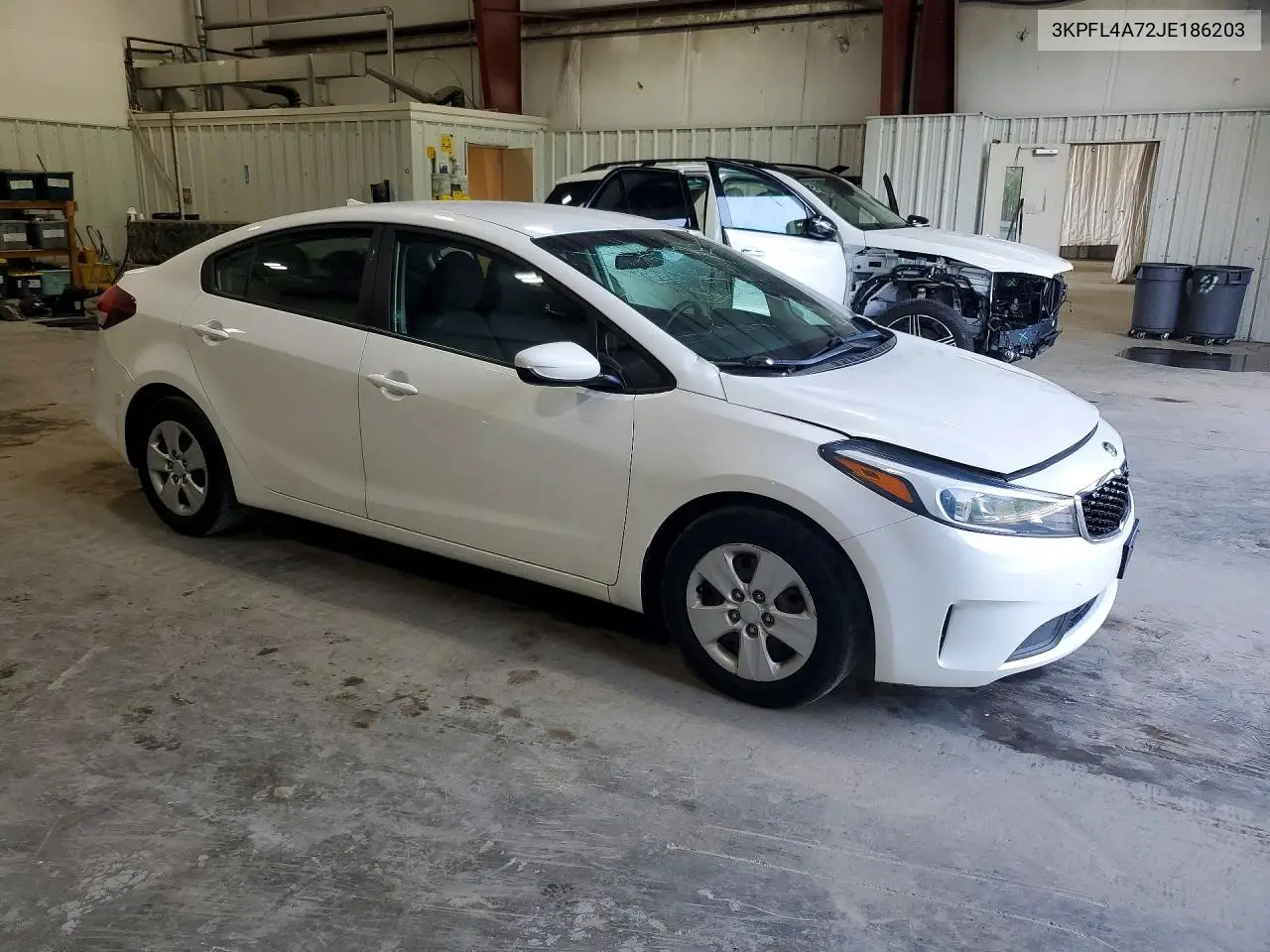 2018 Kia Forte Lx VIN: 3KPFL4A72JE186203 Lot: 61553846