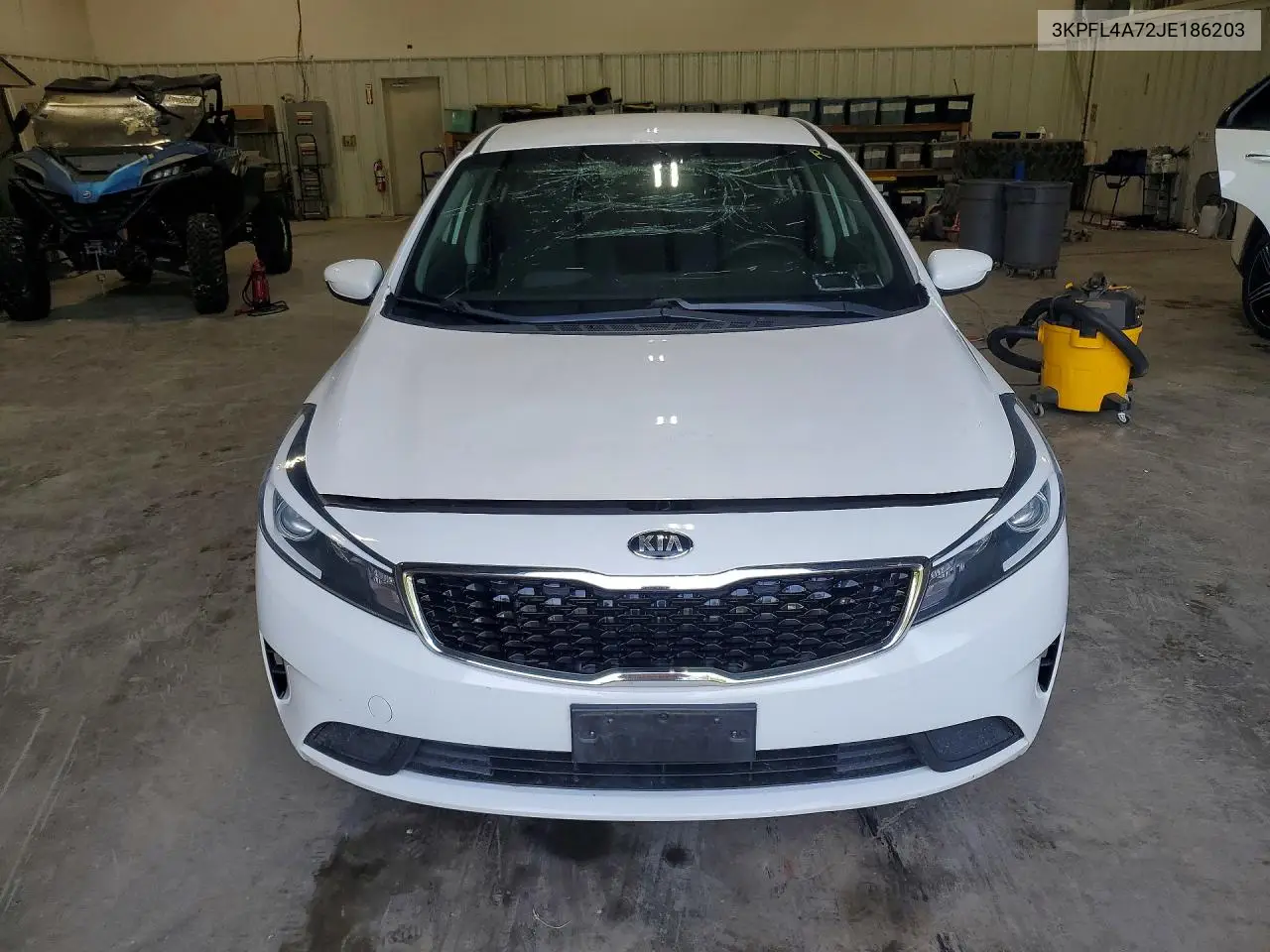 2018 Kia Forte Lx VIN: 3KPFL4A72JE186203 Lot: 61553846