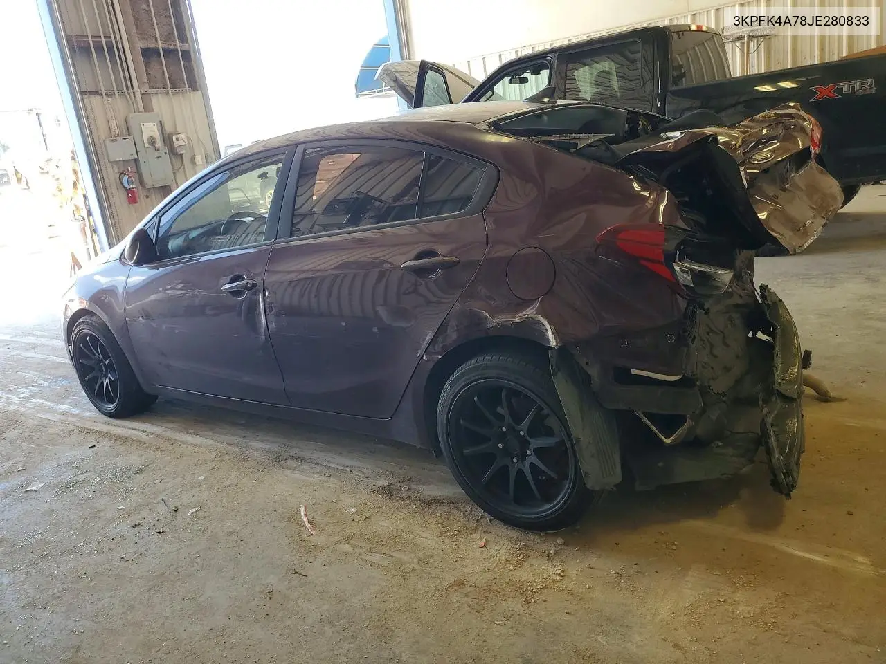 2018 Kia Forte Lx VIN: 3KPFK4A78JE280833 Lot: 61988616