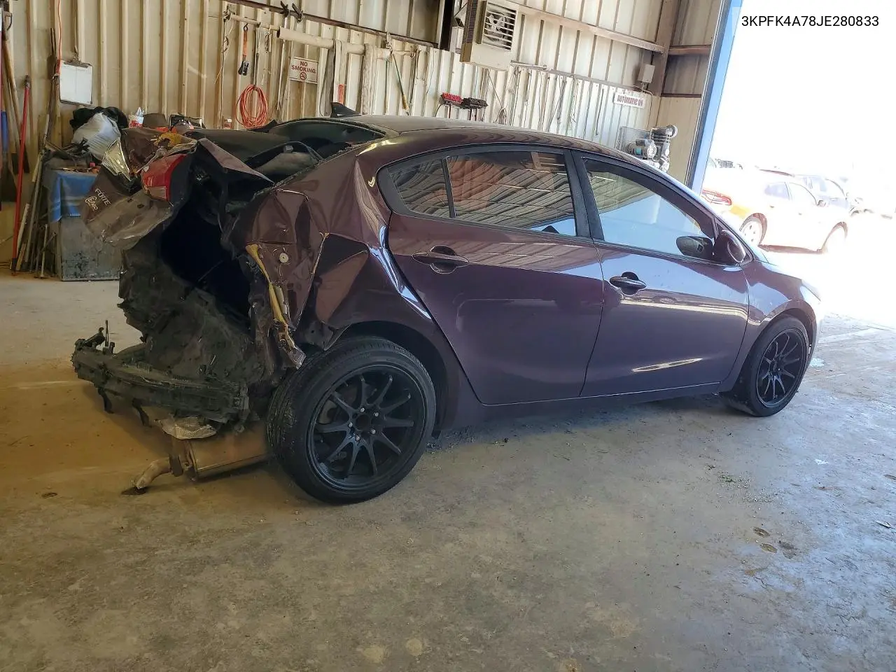 2018 Kia Forte Lx VIN: 3KPFK4A78JE280833 Lot: 61988616