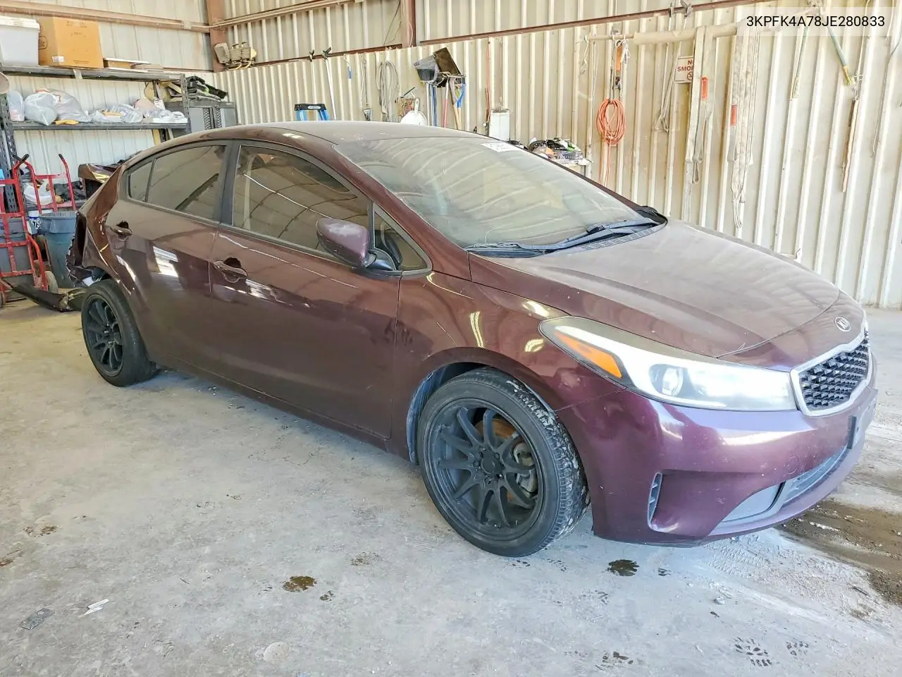 2018 Kia Forte Lx VIN: 3KPFK4A78JE280833 Lot: 61988616