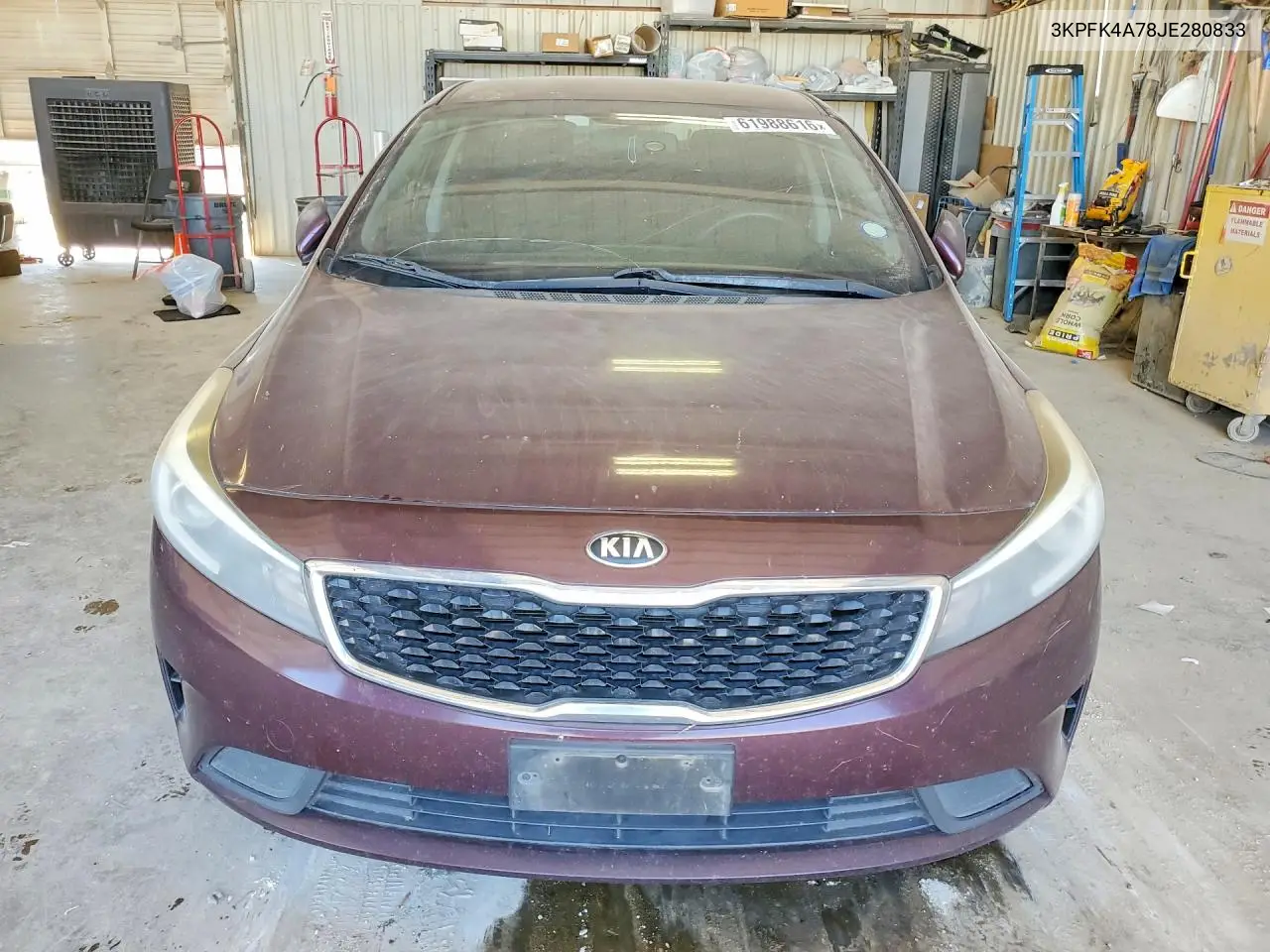 2018 Kia Forte Lx VIN: 3KPFK4A78JE280833 Lot: 61988616