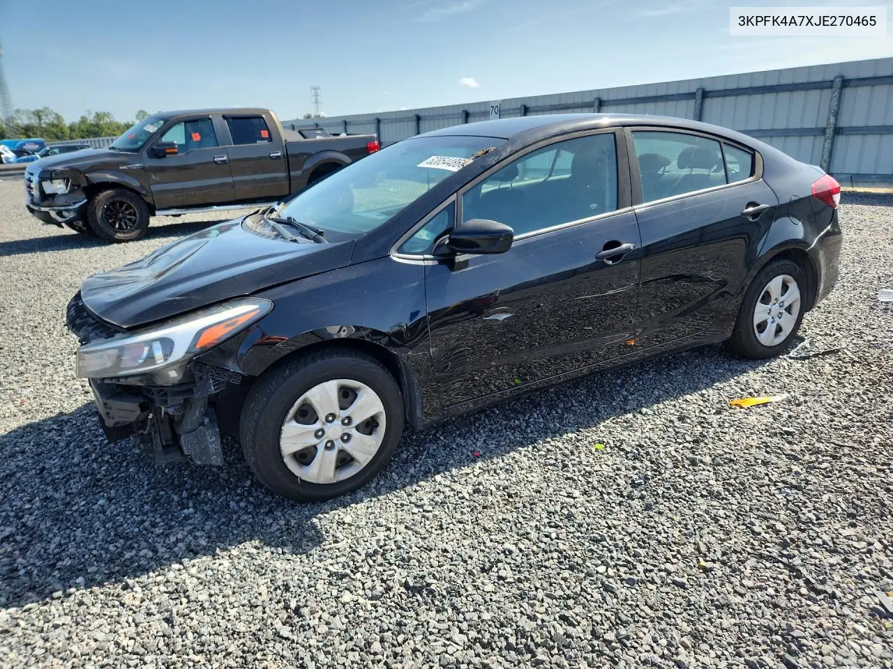 2018 Kia Forte Lx VIN: 3KPFK4A7XJE270465 Lot: 62054486