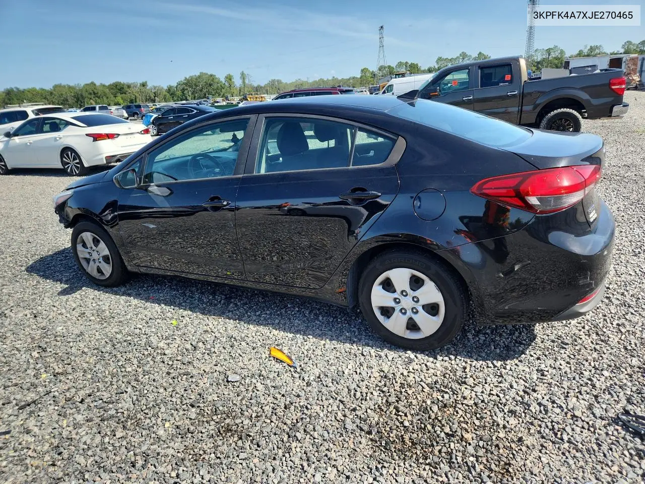 2018 Kia Forte Lx VIN: 3KPFK4A7XJE270465 Lot: 62054486