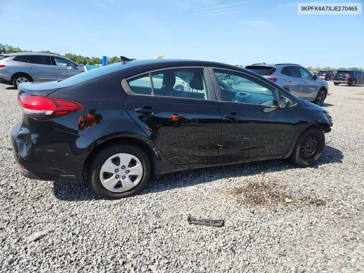 2018 Kia Forte Lx VIN: 3KPFK4A7XJE270465 Lot: 62054486