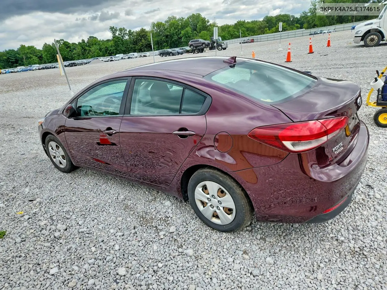 2018 Kia Forte Lx VIN: 3KPFK4A75JE174615 Lot: 62249086