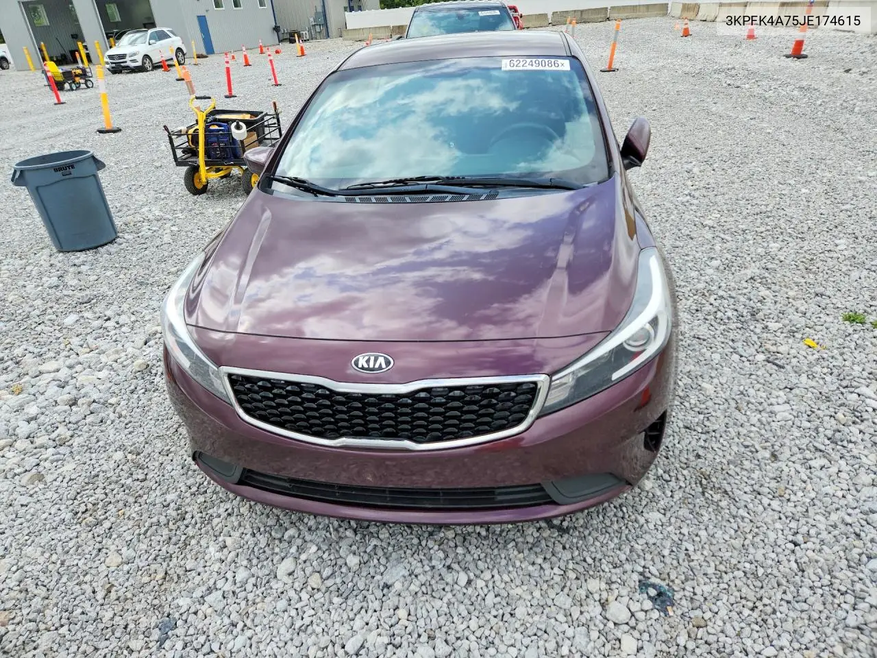 2018 Kia Forte Lx VIN: 3KPFK4A75JE174615 Lot: 62249086