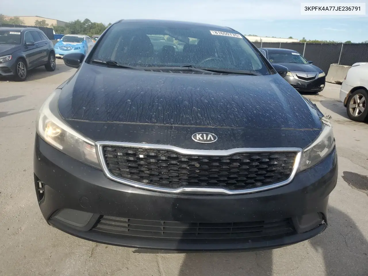 3KPFK4A77JE236791 2018 Kia Forte Lx