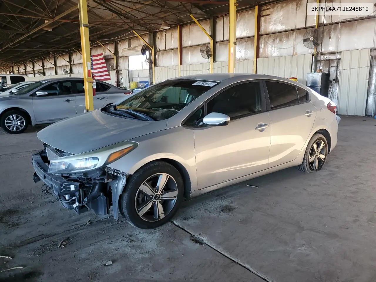 3KPFL4A71JE248819 2018 Kia Forte Lx